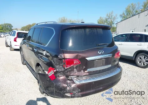 2017 Infiniti Qx80 из США, поврежденный, VIN JN8AZ2NEXH9154236
